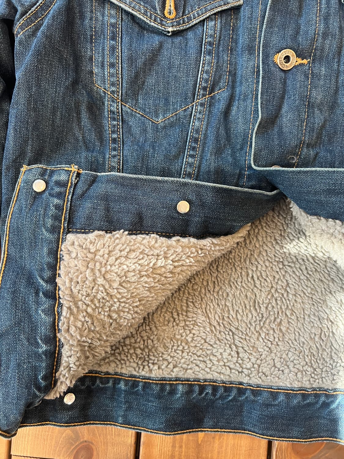 칼하트 양털 데님 자켓 상품이미지8