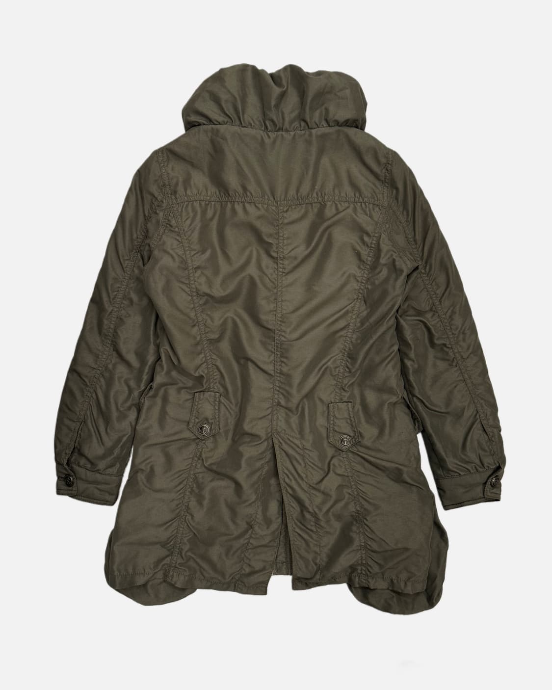 khaki pocket military parka 상품이미지4