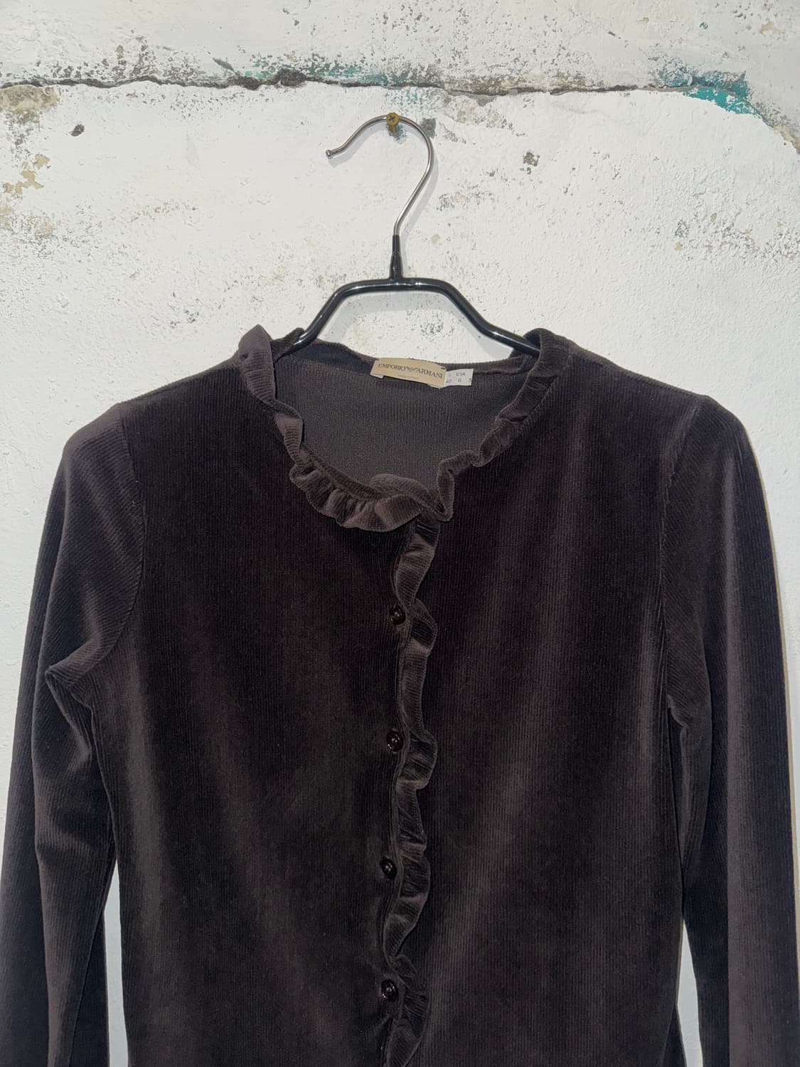 엠포리오 아르마니 브라운 블라우스 상품이미지2