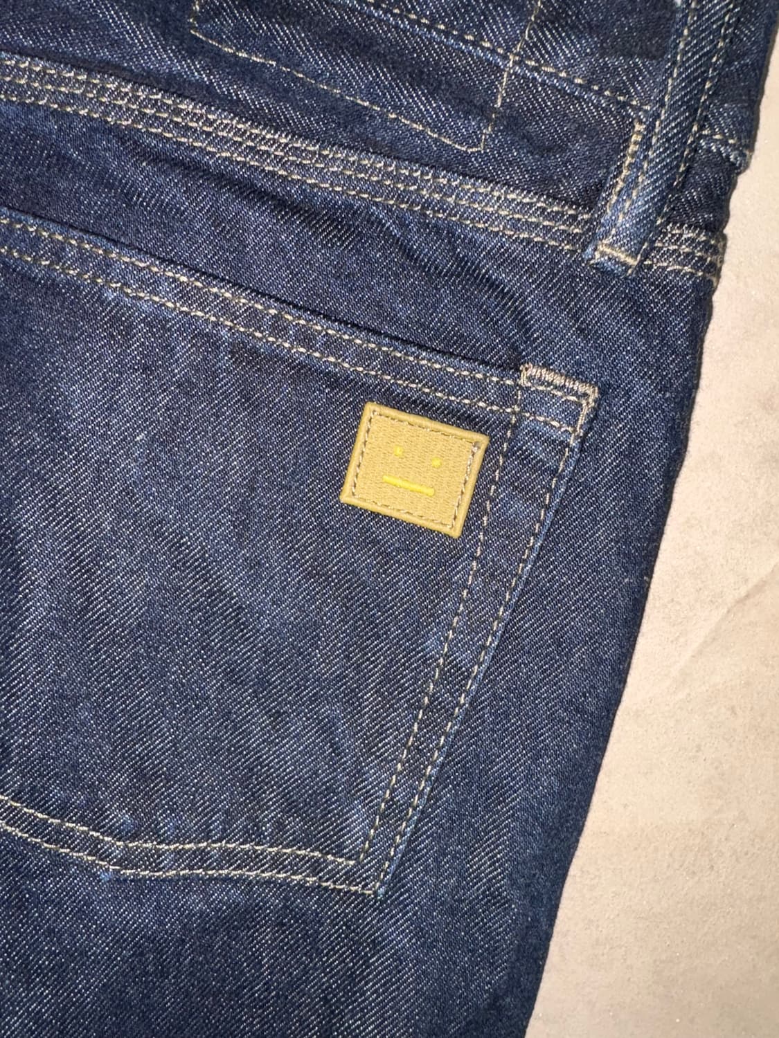 [30x32] Acne Studios Face Logo Denim 상품이미지4
