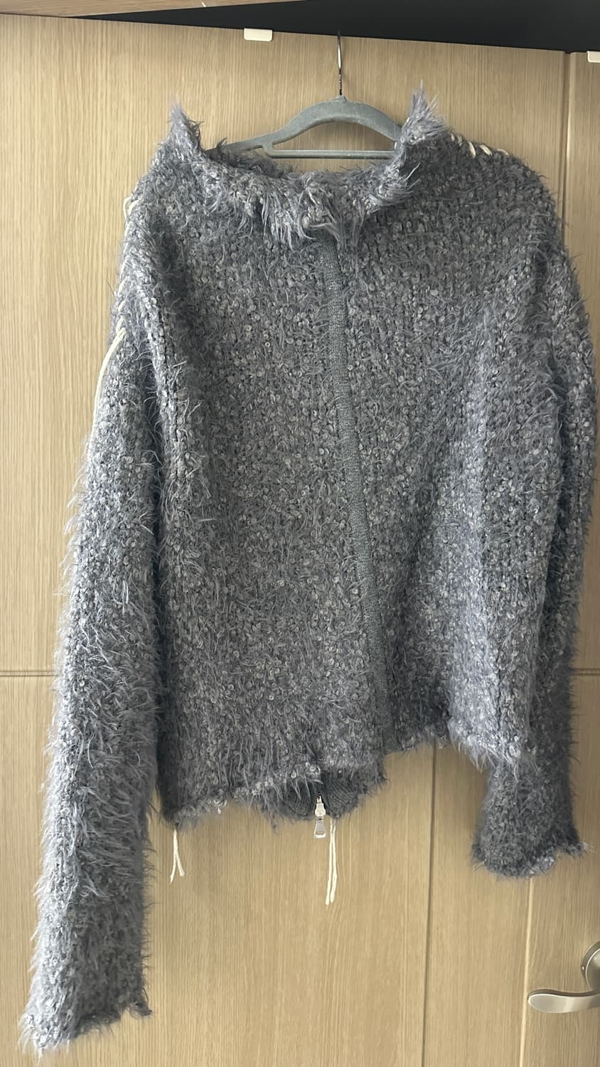 HARLOW DAMAGED KNIT JACKET atb1388w 상품이미지2
