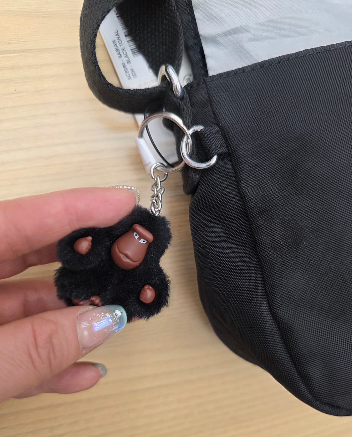 새상품)키플링 미니 크로스백 블랙 상품이미지1