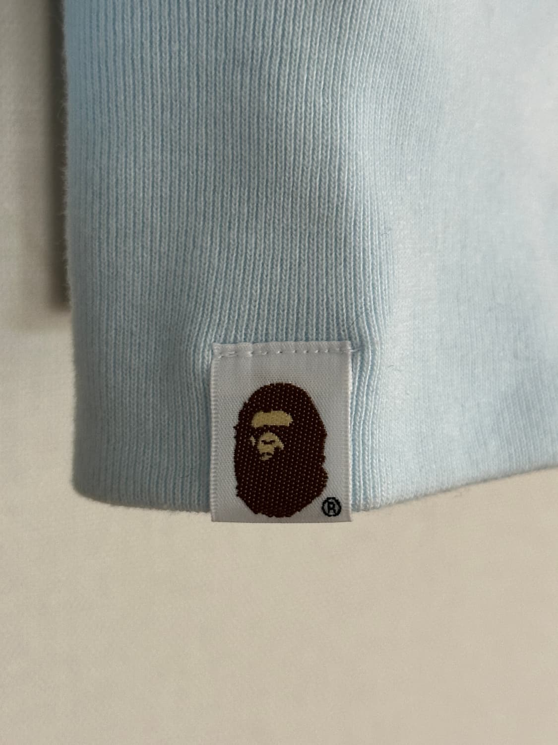 (정품) 베이프 ABC 카모 샤크 풀 집 후드 블루 L 상품이미지2