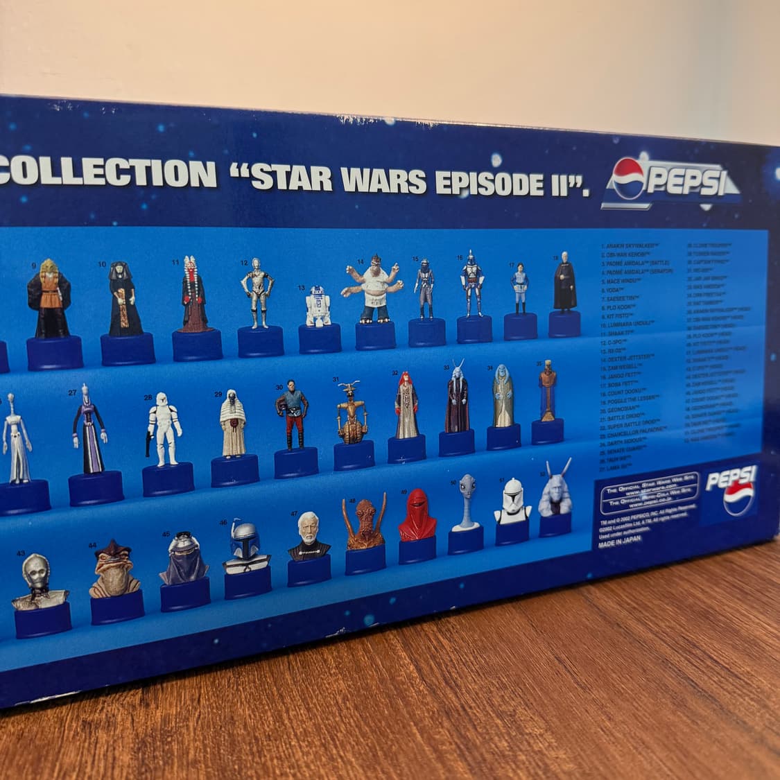 스타워즈 펩시 보틀캡 컬렉션 일본 Starwars Ep2 Pepsi 상품이미지3