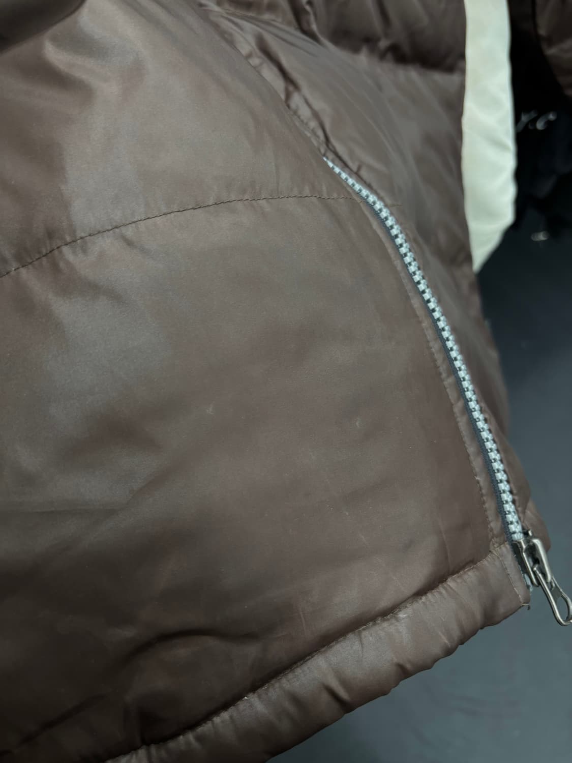 도그타운 브라운 투웨이 패딩 상품이미지6