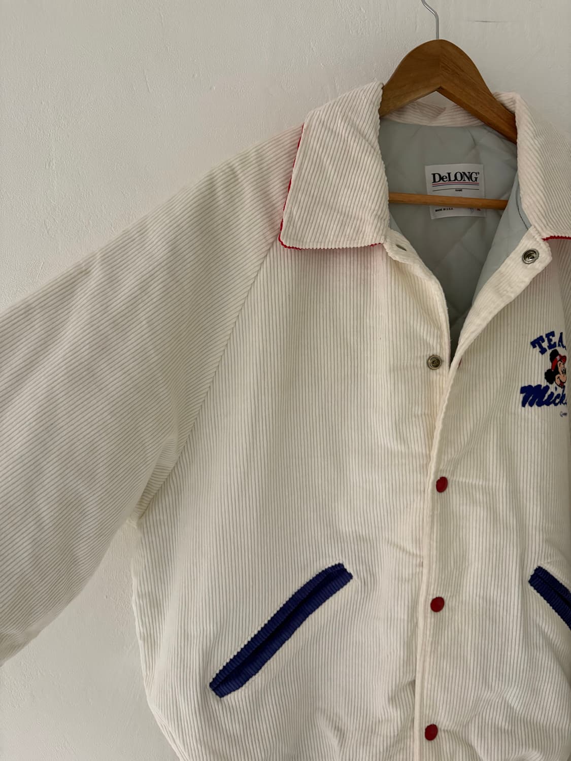80-90's Delong Team Mickey Corduroy Jack 상품이미지2