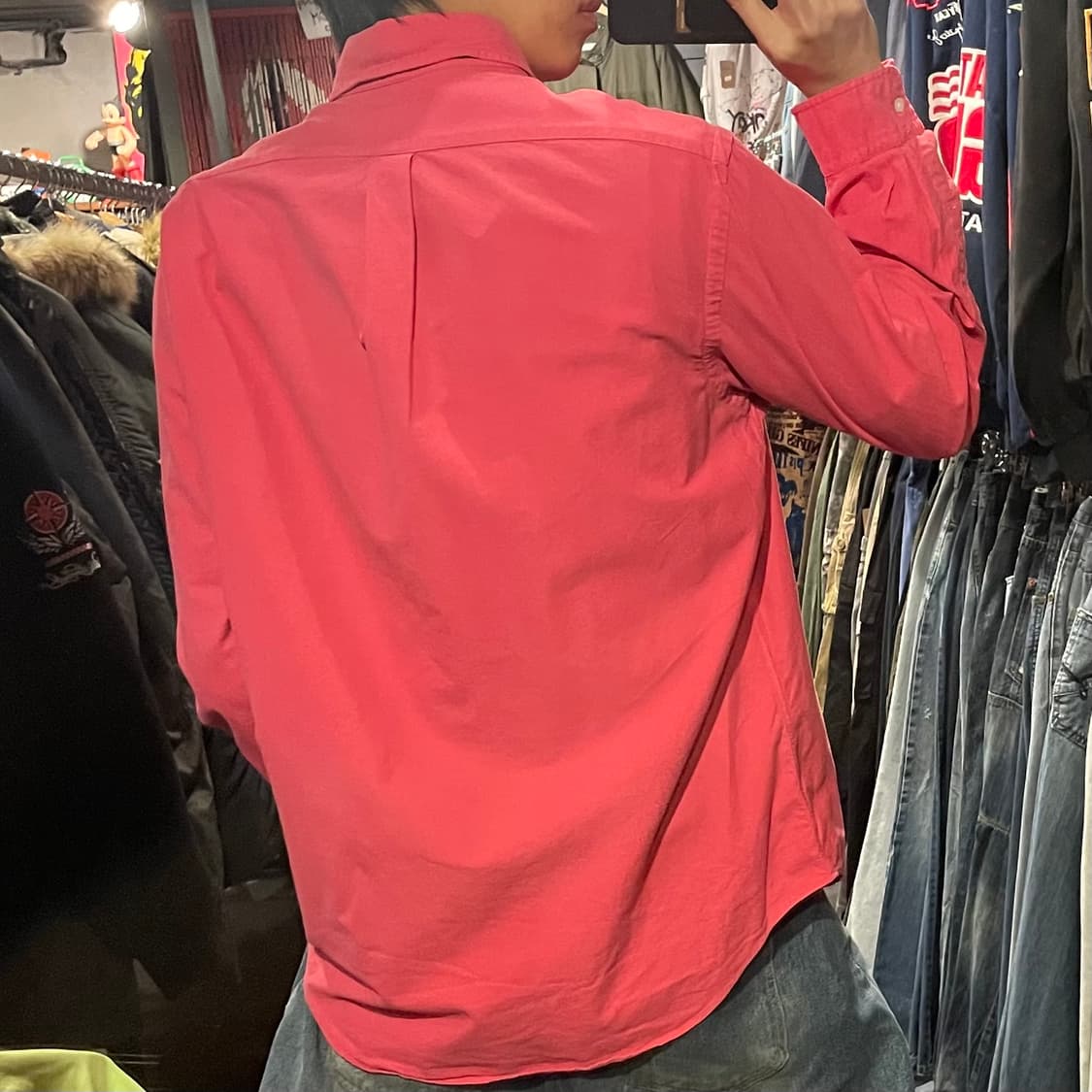 [IM] polo 폴로 핫핑크 긴팔셔츠 상품이미지6