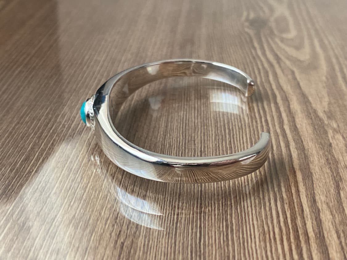 퍼스트 애로우즈 인디언주얼리 나바호 실버 은 뱅글 팔찌 새상품 상품이미지5
