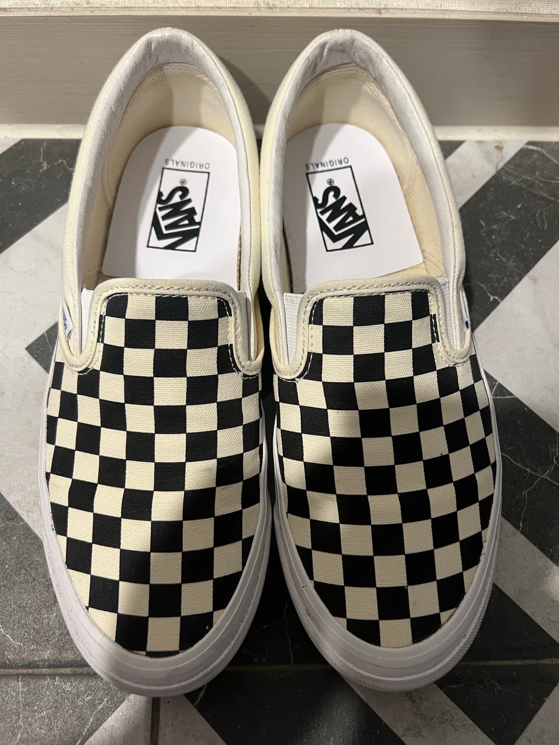 [크림발] 반스 볼트 슬립온 체커보드 270 상품이미지1