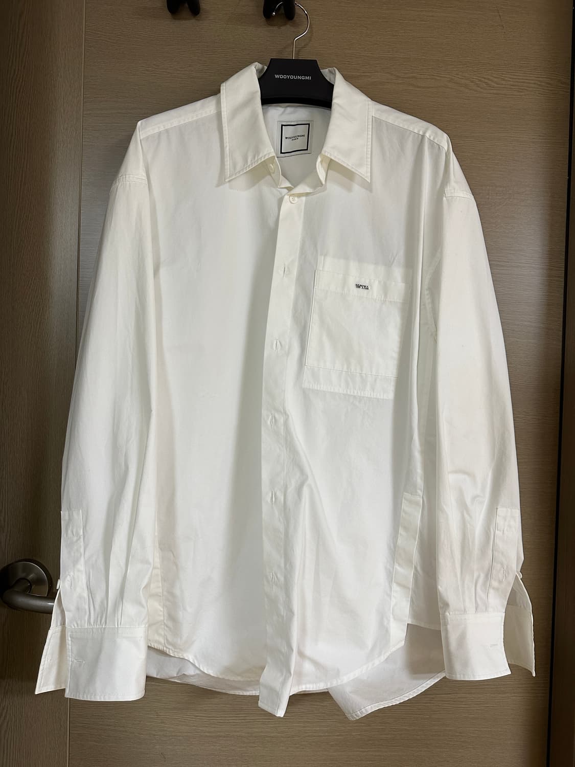 [50]우영미 24SS 셔츠 화이트 상품이미지1