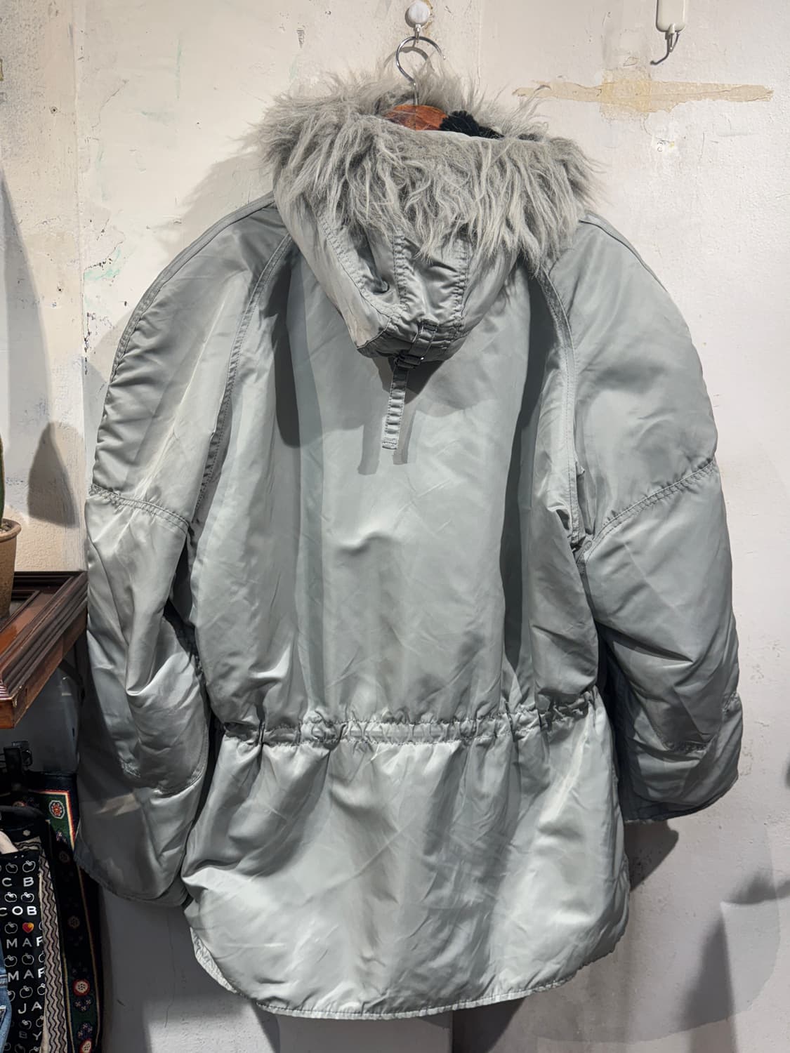 N-3B Al.PHA silver puffer jacket 상품이미지2