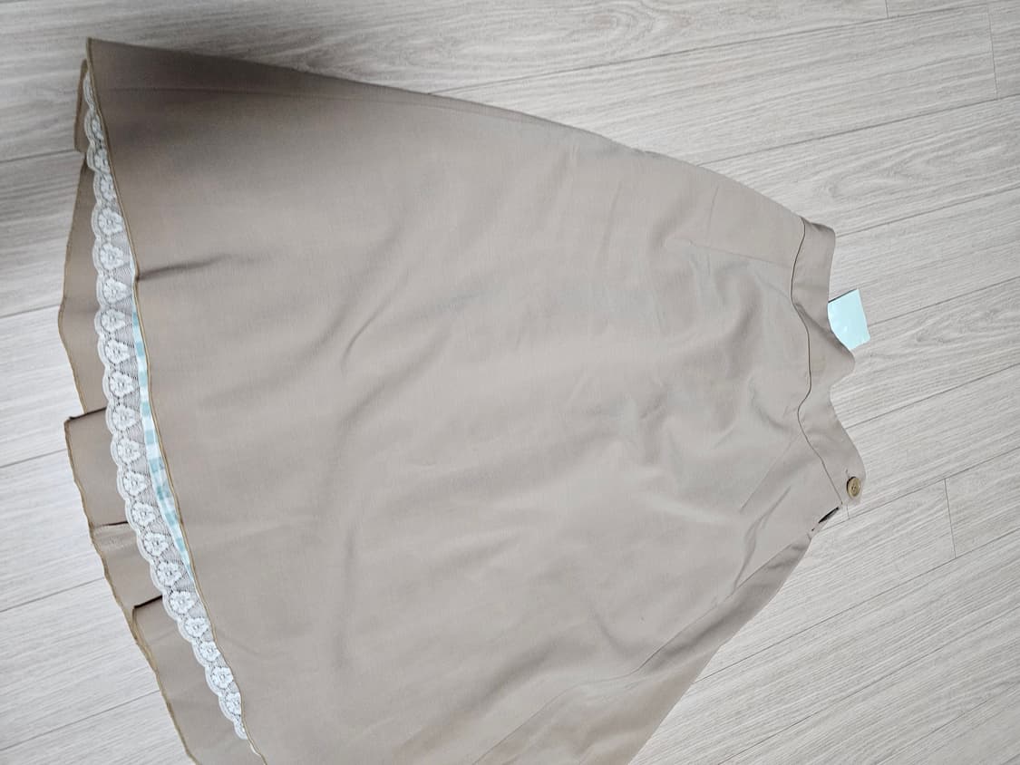 폴스미스 블루라벨 베이지 울 스커트 38사이즈 상품이미지5