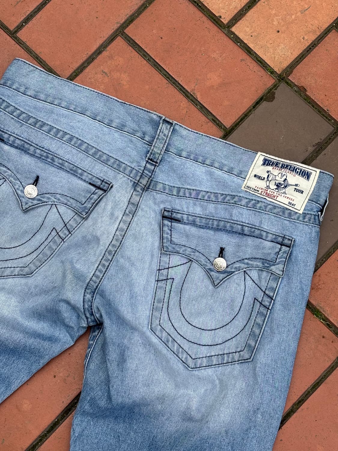 트루릴리전 스트레이트 핏 상품이미지8