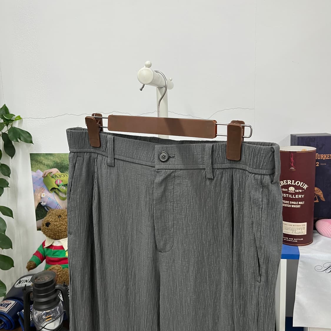 타임옴므 플리츠 팬츠 82 상품이미지2