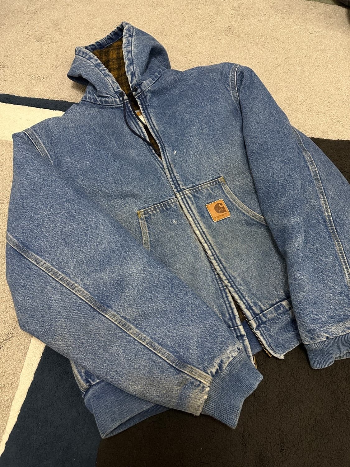 칼하트 j08 dst 후드집업 상품이미지1