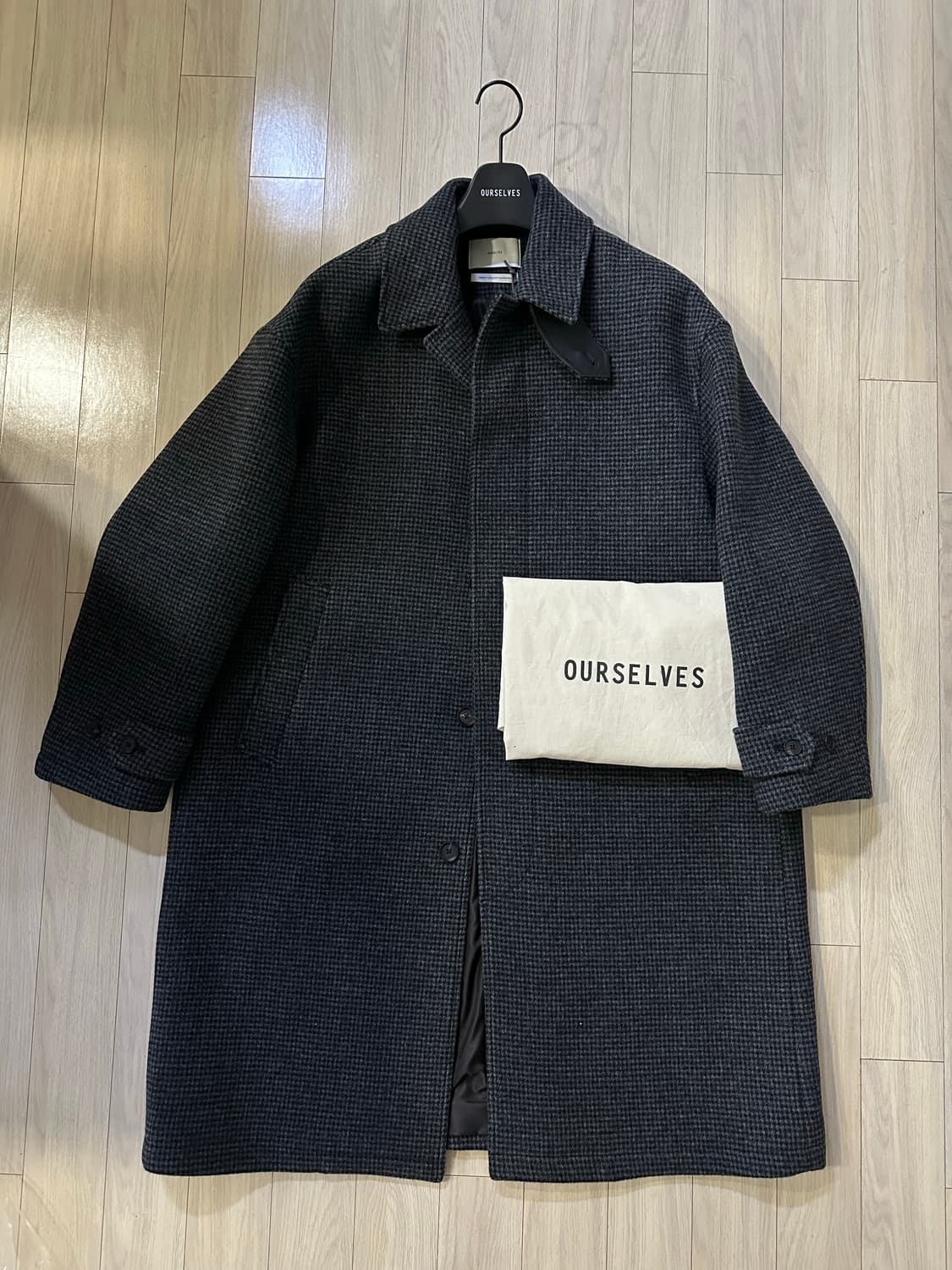 아워셀브스 엑스트라 파인 멜톤 울 맥코트 하운드투스 2 상품이미지1