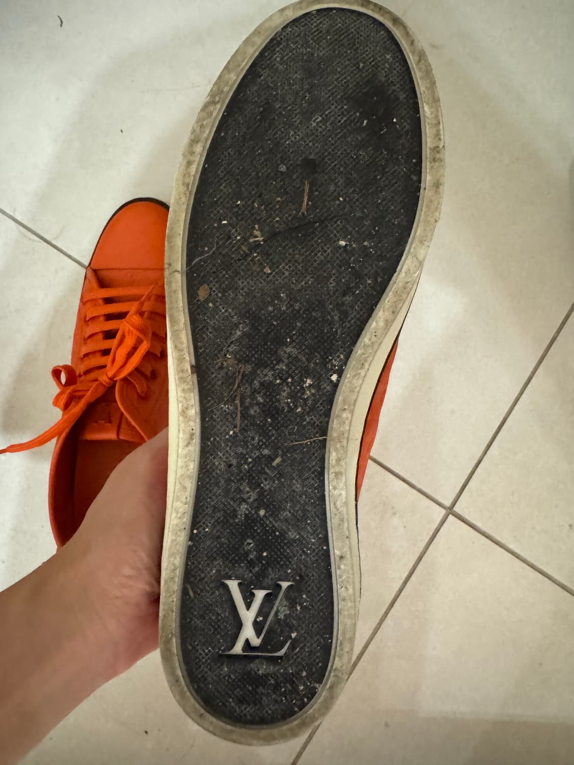 루이비통 오렌지 스니커즈 37 240 상품이미지5