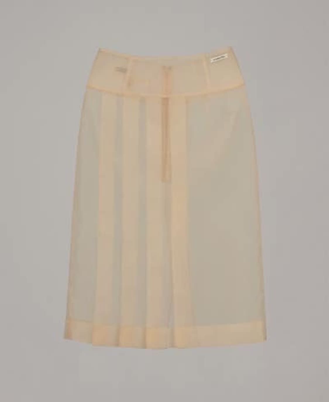 오버듀 플레어 오간자 플리츠 스커트 상품이미지4