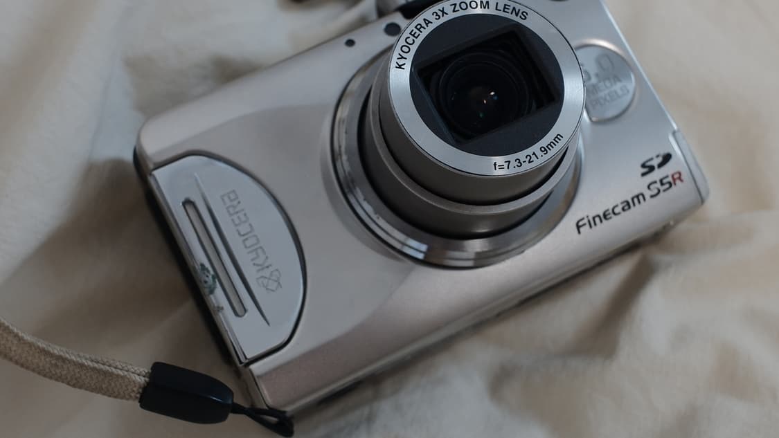 쿄세라 Finecam S5R 카메라 부품용 상품이미지2