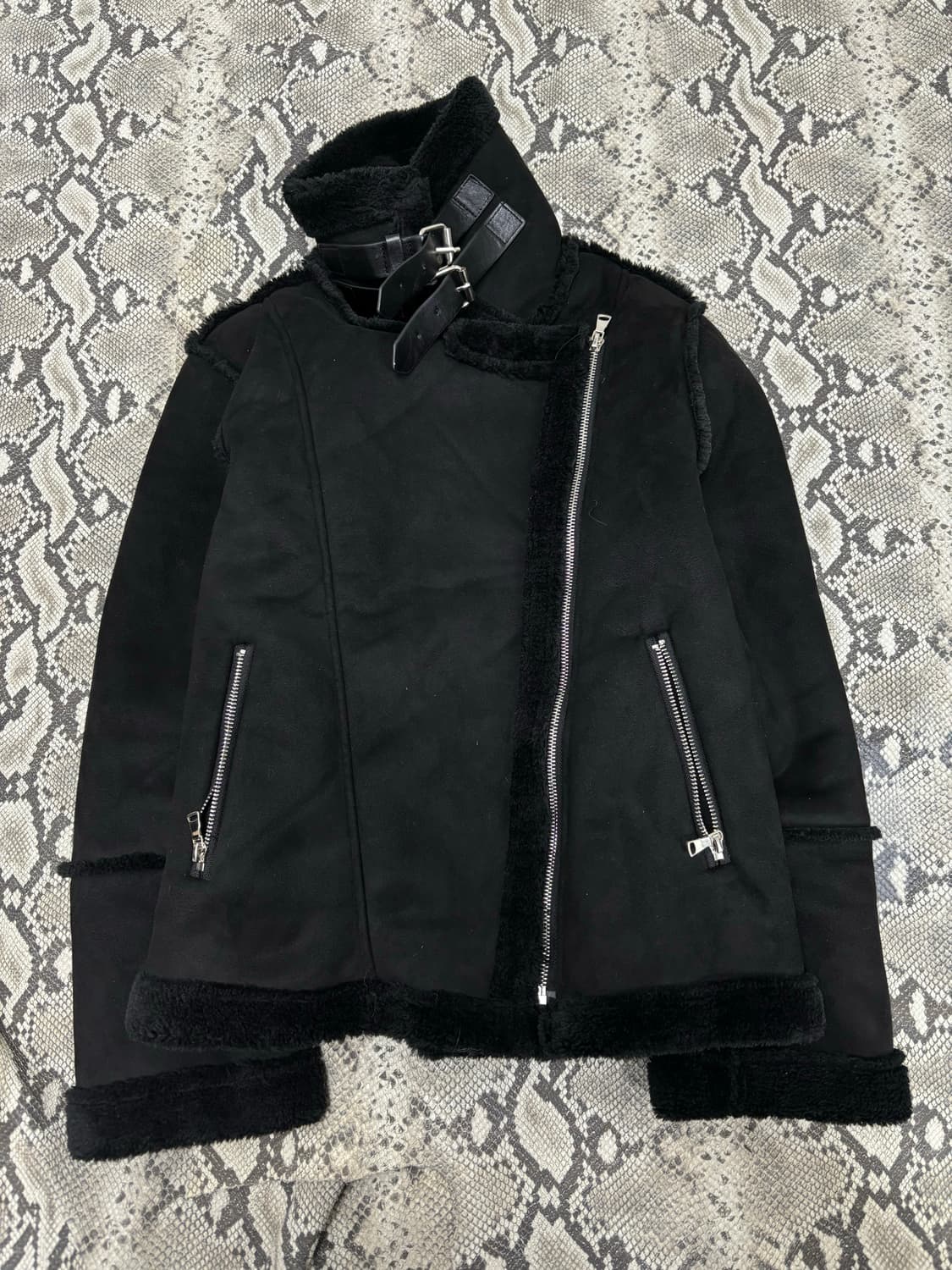 Side Zip 2Neck Buckle black Mustang 상품이미지5