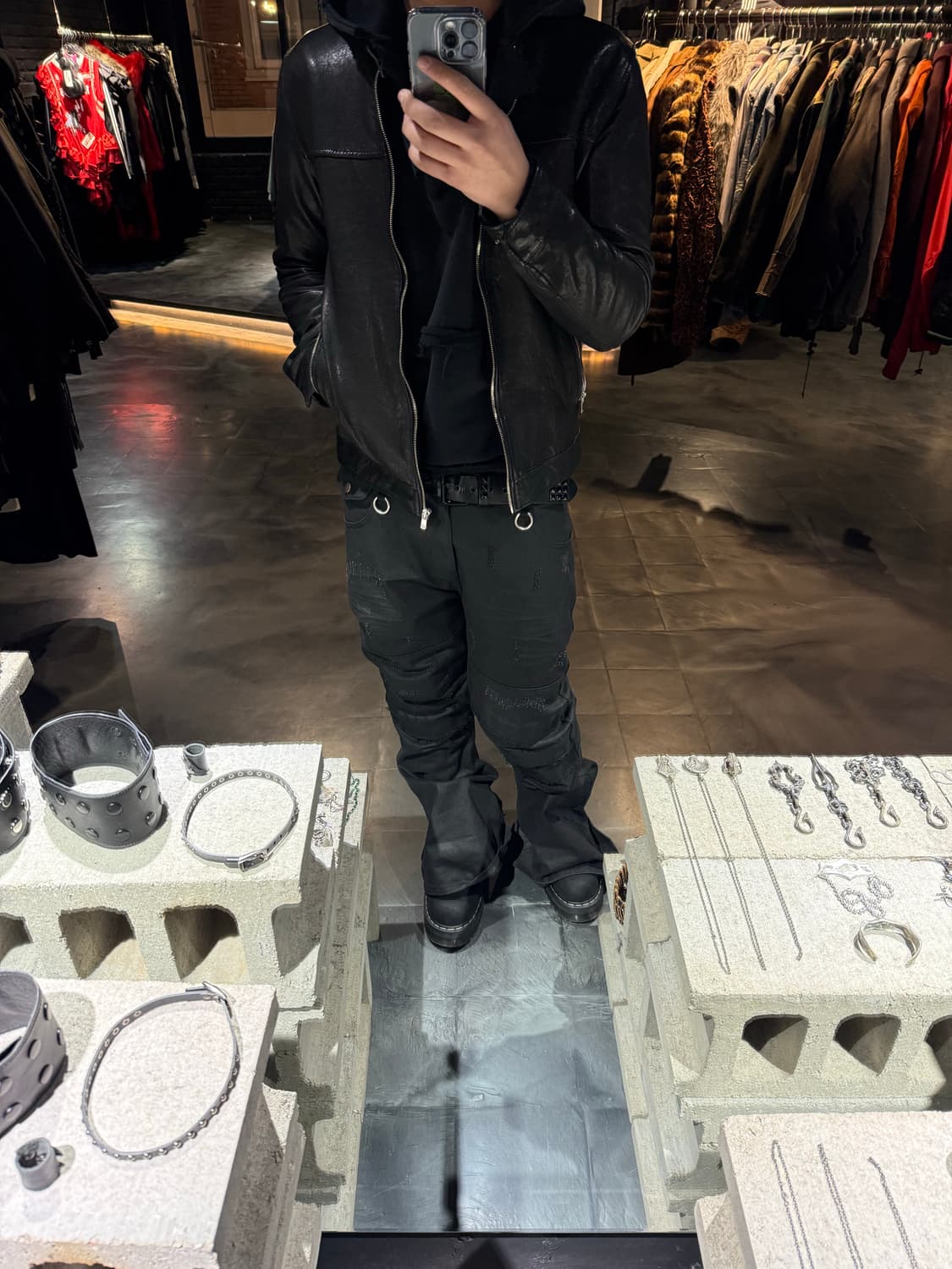 Dig your own grave플레어 팬츠 상품이미지8