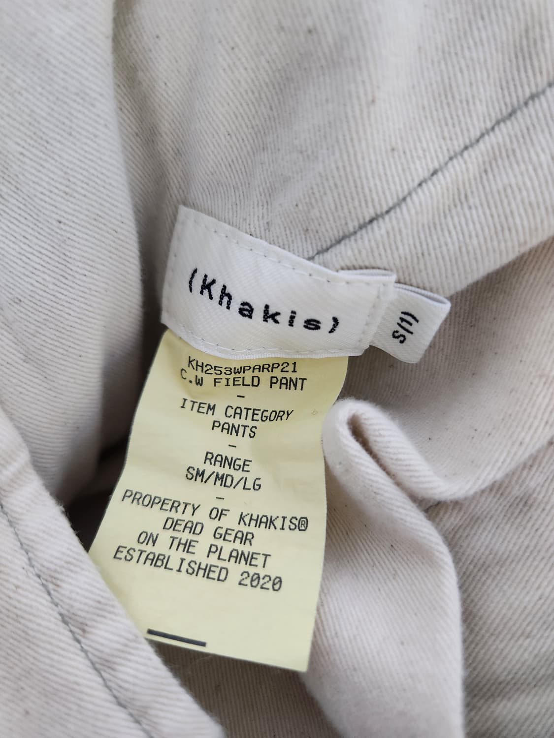 카키스 필드 카고 팬츠 세이지 S 상품이미지4
