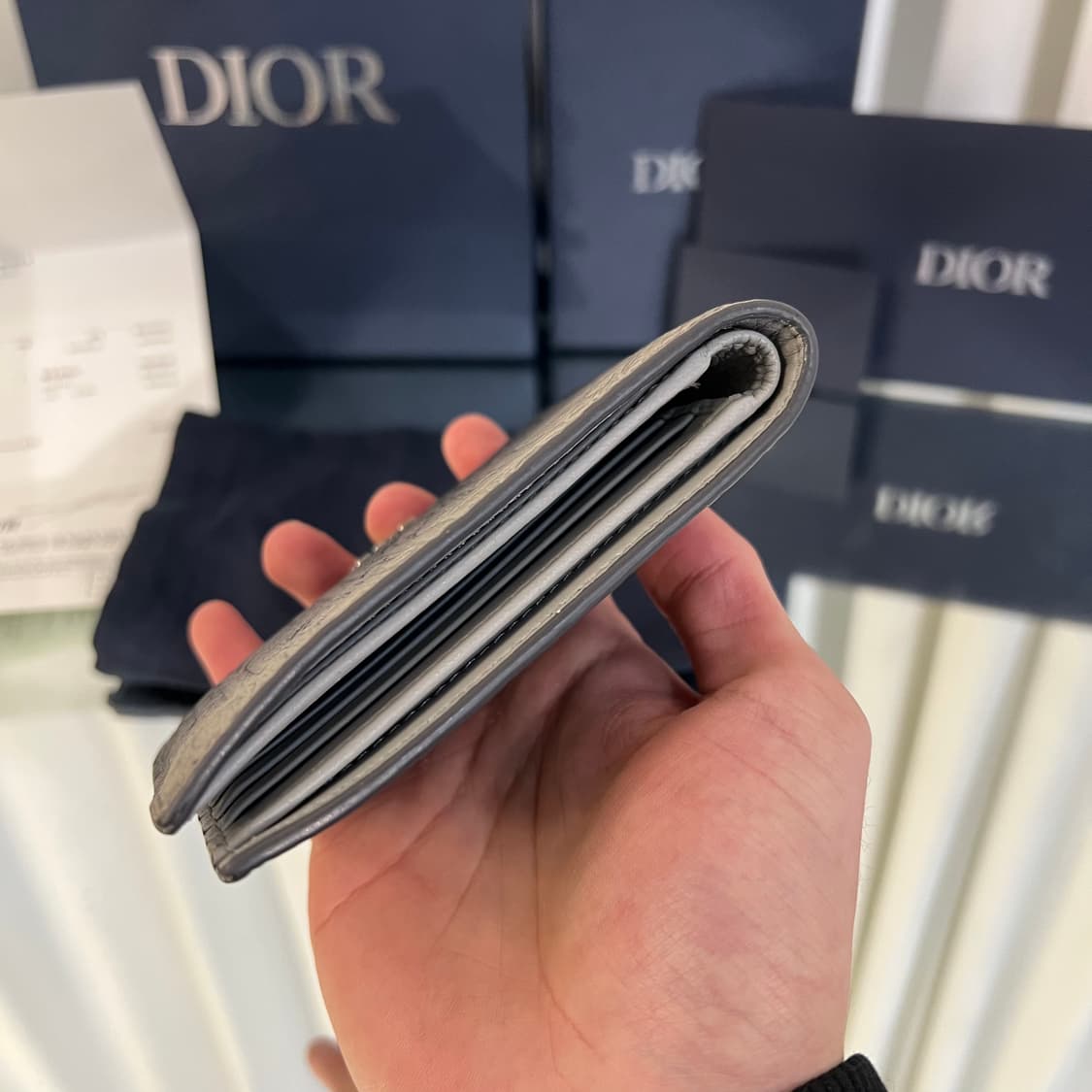 [풀구성] 디올 그라데이션 그래피티 반지갑  상품이미지6