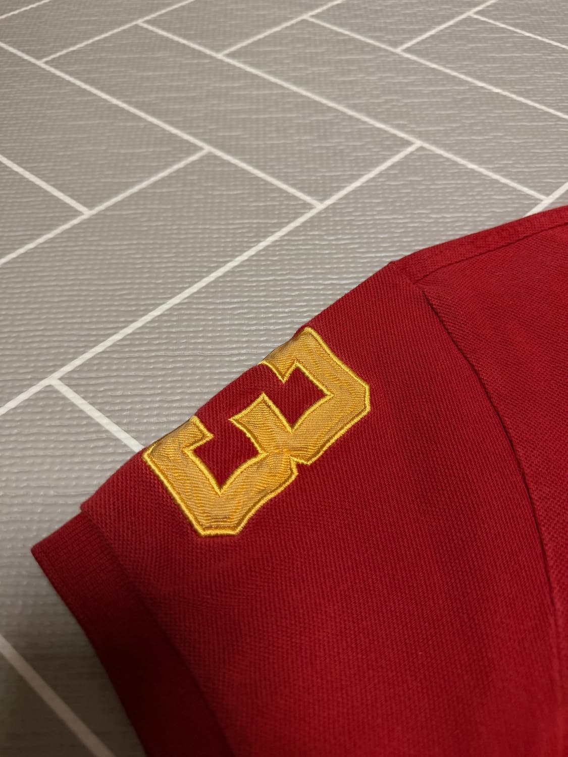 폴로 빅포니 반팔 럭비티 레드 상품이미지4