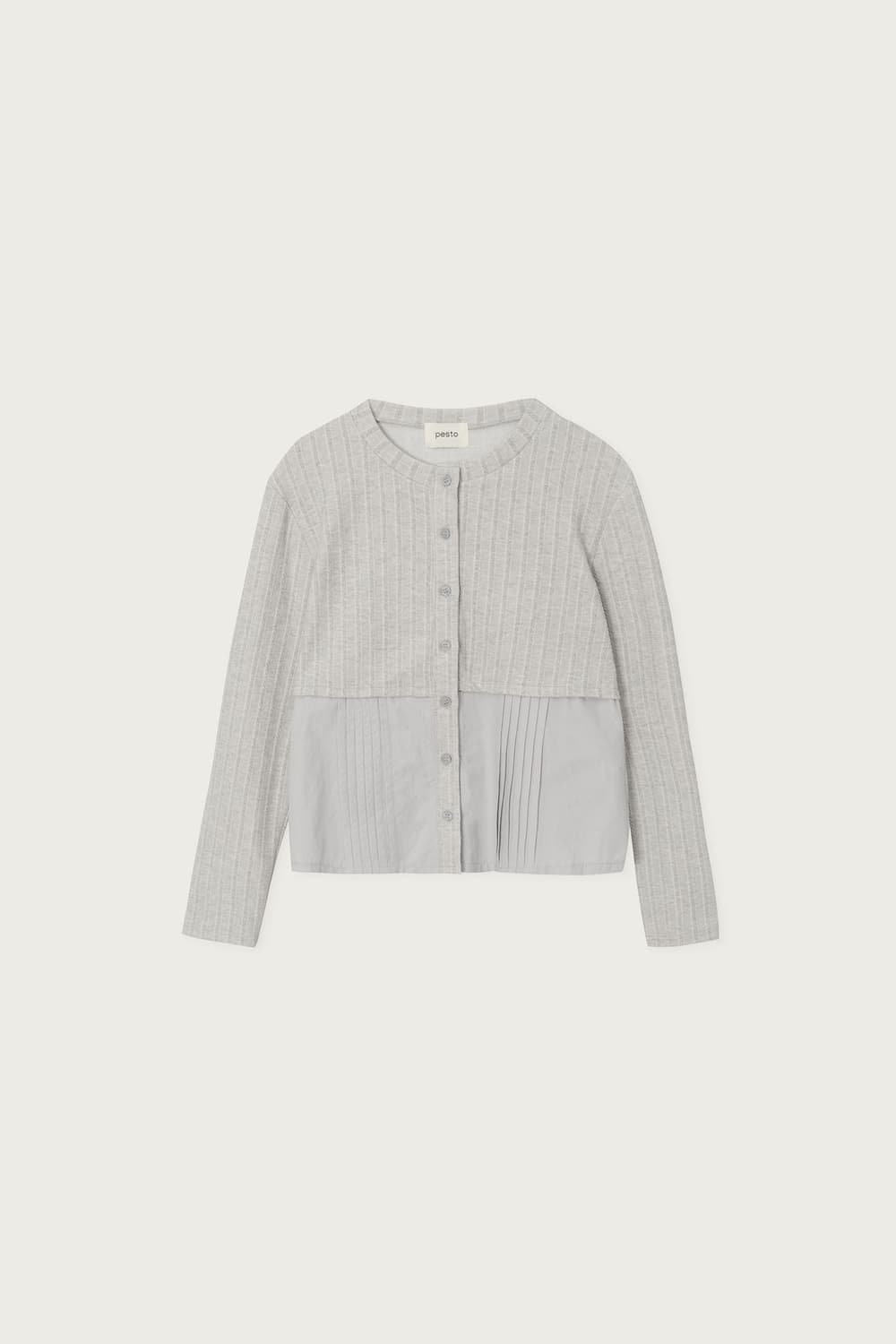 pesto HALF BLOUSE HALF CARDIGAN MOON 상품이미지1