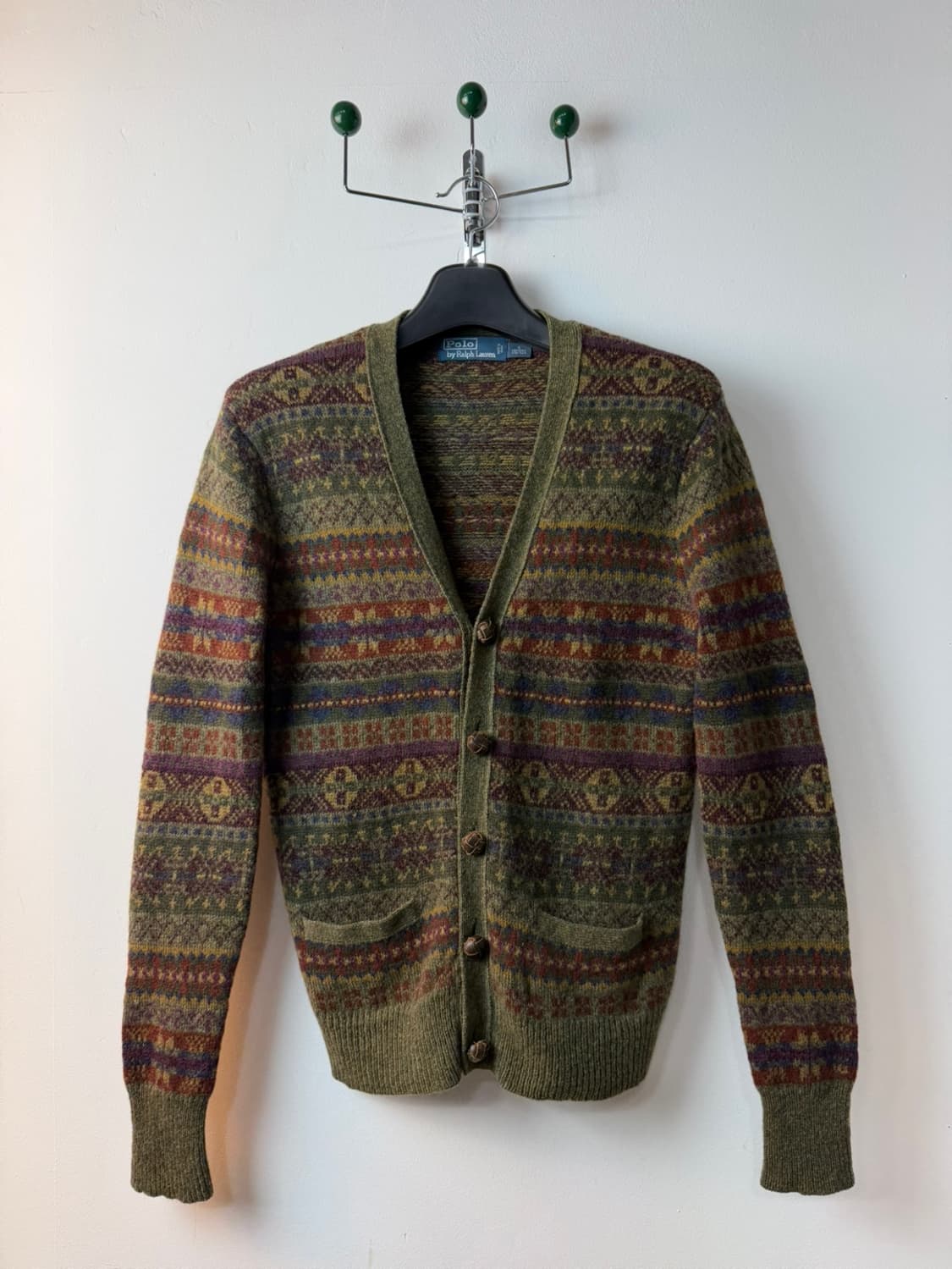 폴로 랄프로렌 페어 아일 울 가디건  상품이미지1