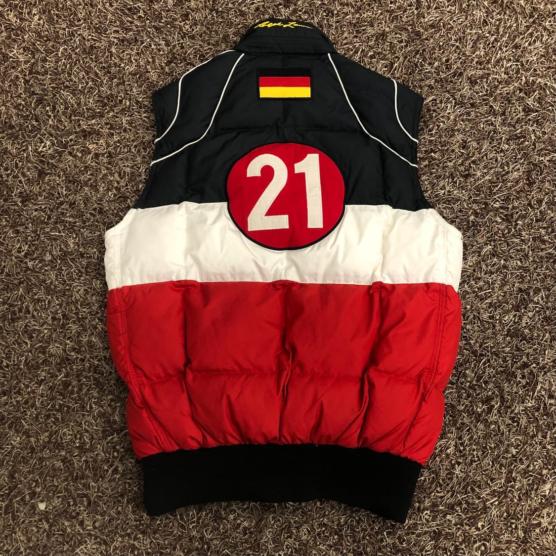 폴로 랄프로렌 빅포니 독일 레이싱 투웨이 다운 패딩 조끼 베스트 상품이미지4