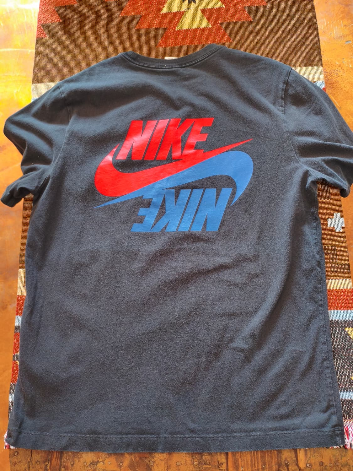 나이키 한글 반팔티 검정 사이즈XL 판매합니다 상품이미지2
