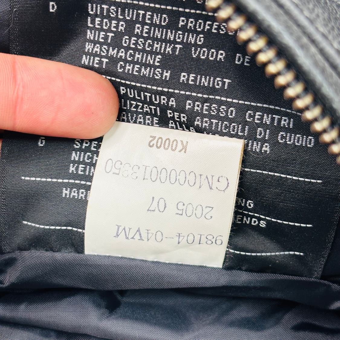 할리데이비슨 카우하이드 넘버원 레더 자켓 L 상품이미지10