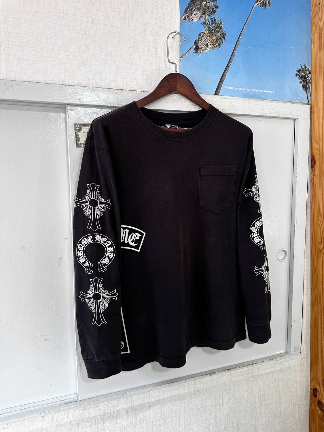 90s USA OG Chrome hearts LS 상품이미지5