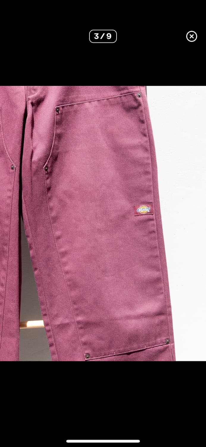 지에다-디키즈 더블니 프린팅 팬츠 상품이미지3