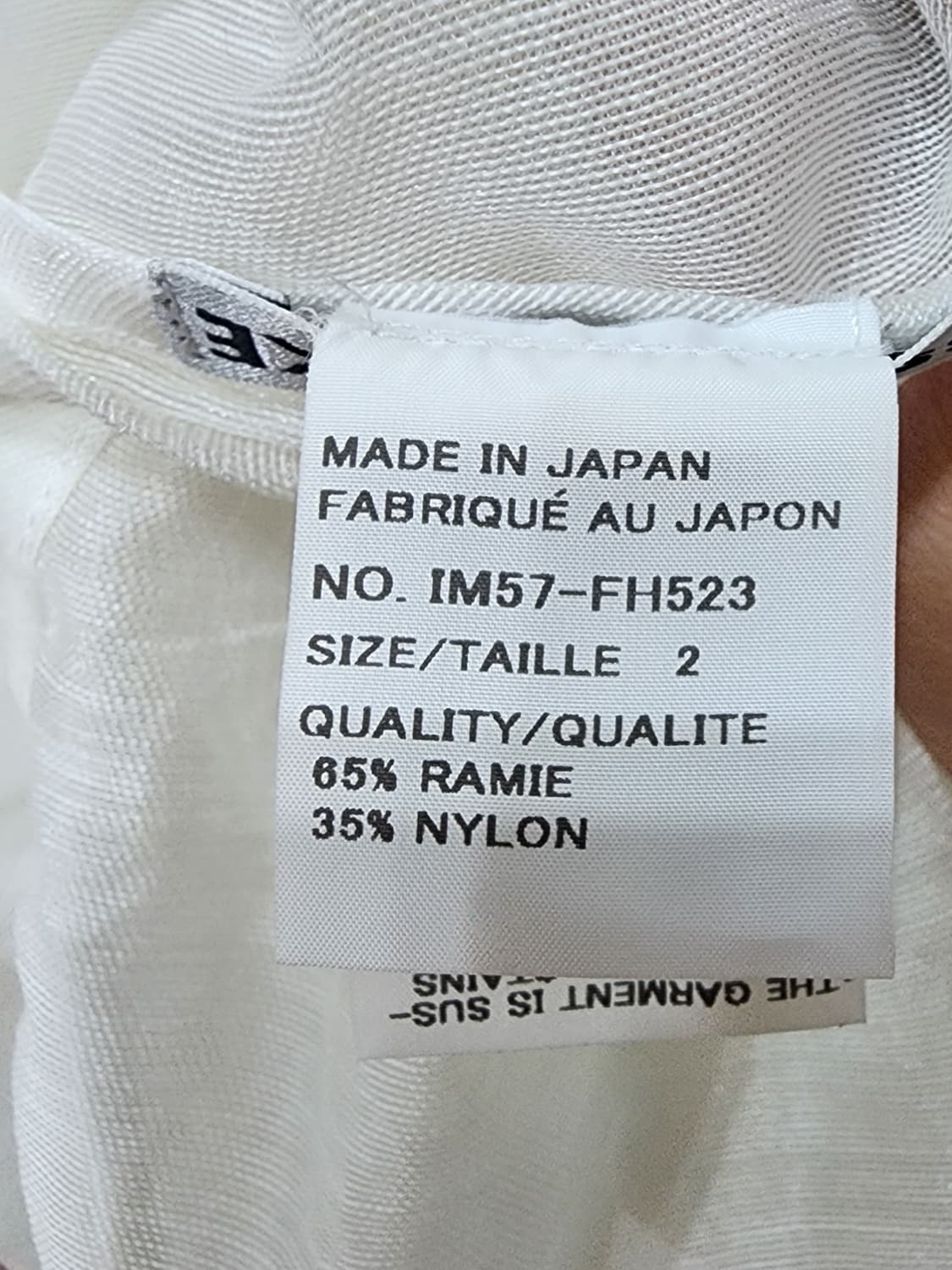 이세이미야케 Fete 블라우스+오버핏롱셔츠 2사이즈 2벌일괄 상품이미지10