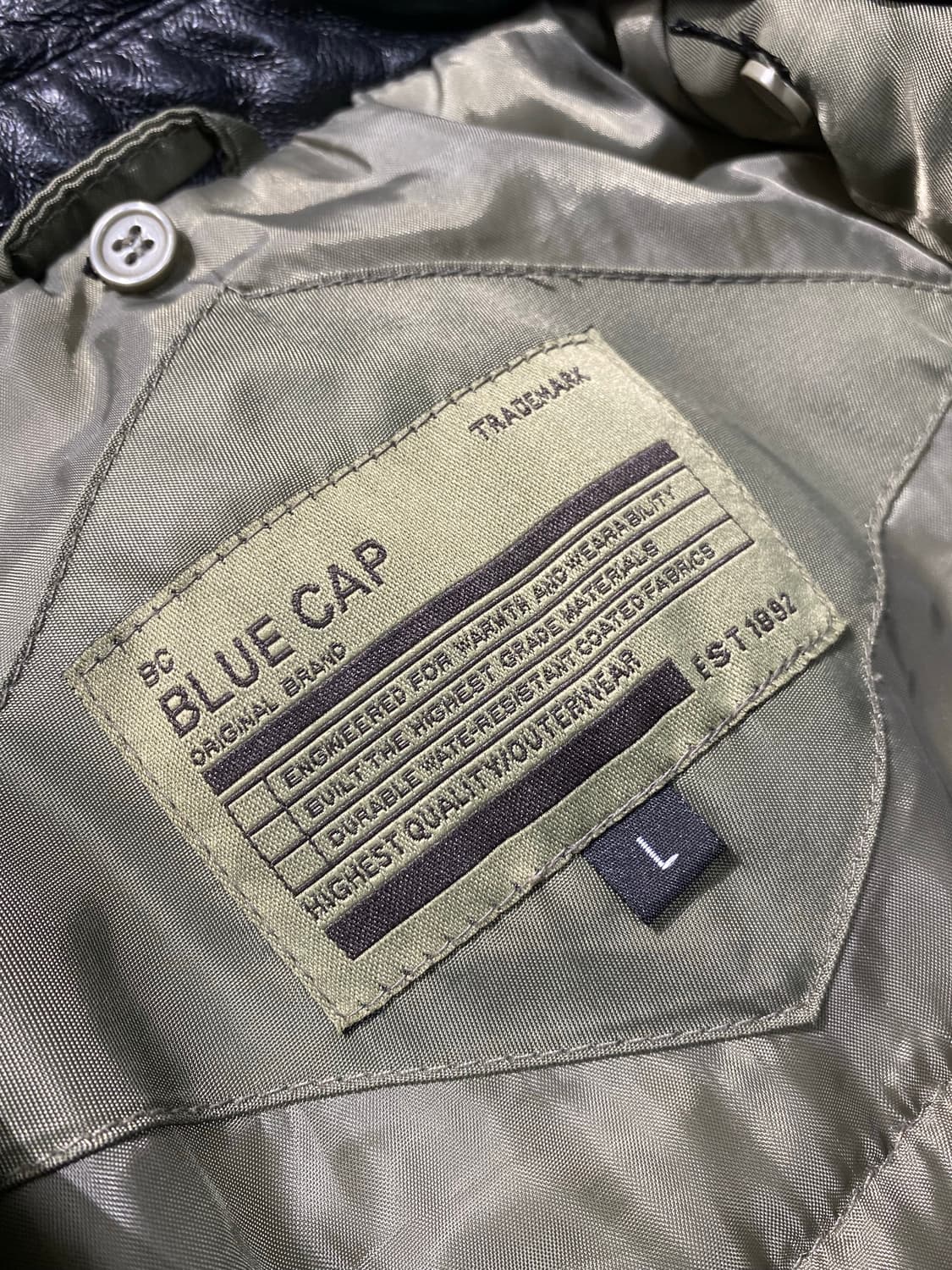 [L] Blue Cap 밀리터리 CWU-45P 플라이트 자켓 상품이미지8