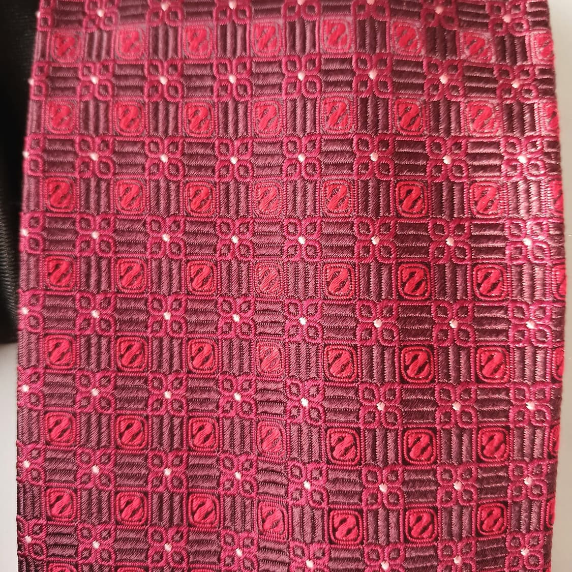 제냐 실크 레드 자카드 넥타이 9.4cm A+등급 A19622
 상품이미지7