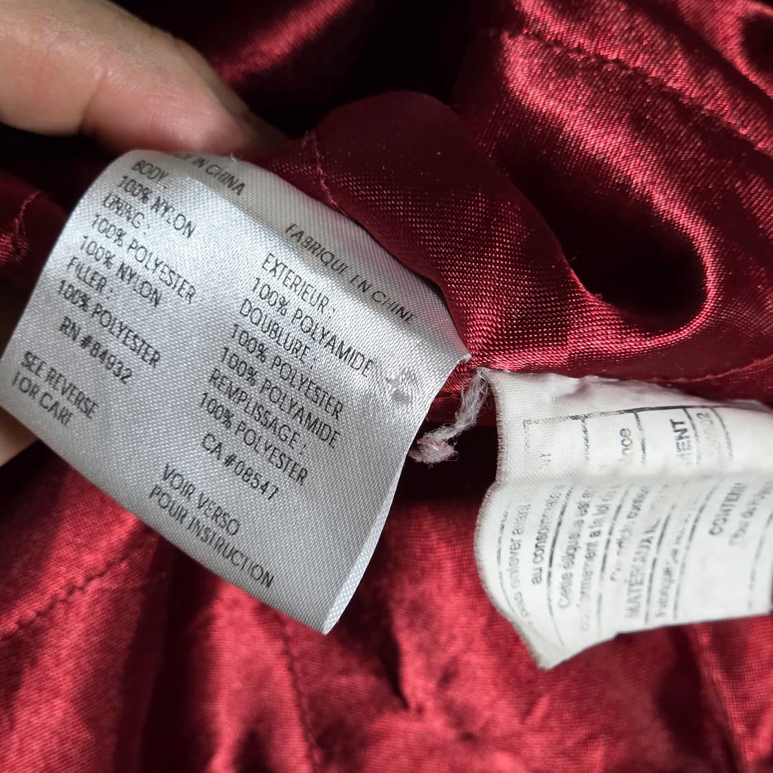 리복 허시 베어스 올드스쿨 기모 누빔 후드 점퍼 상품이미지10