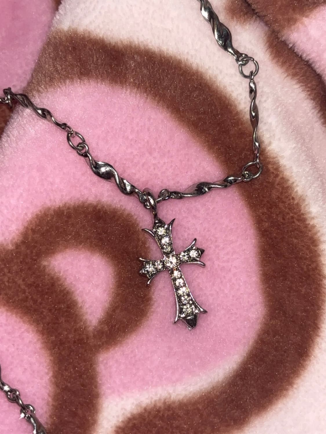 랜덤오프 크로스 팬던트 목걸이 상품이미지2