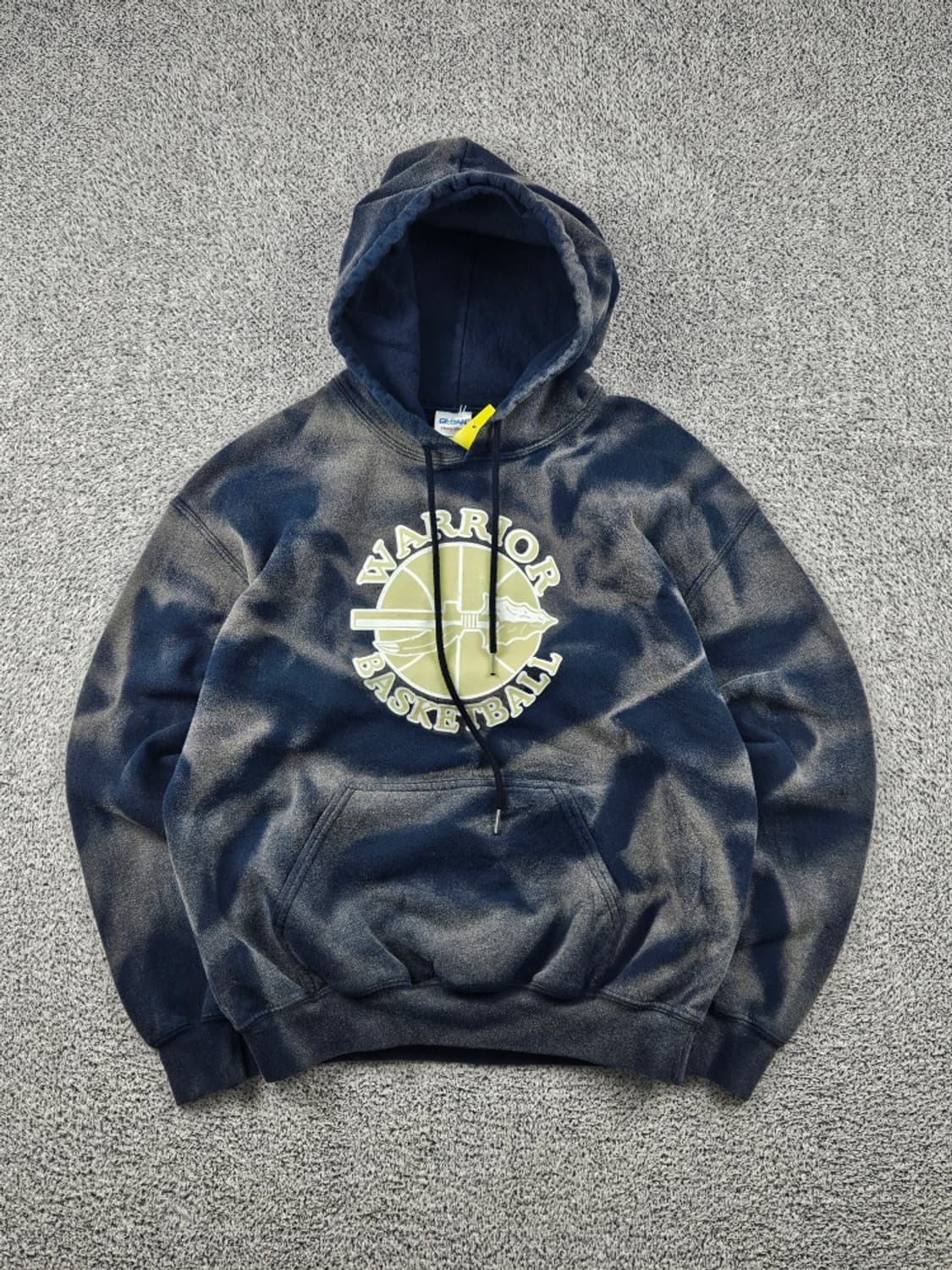 GILDAN 다잉 워시드 커스텀 후드 티셔츠 ( M ) / 10673 상품이미지1