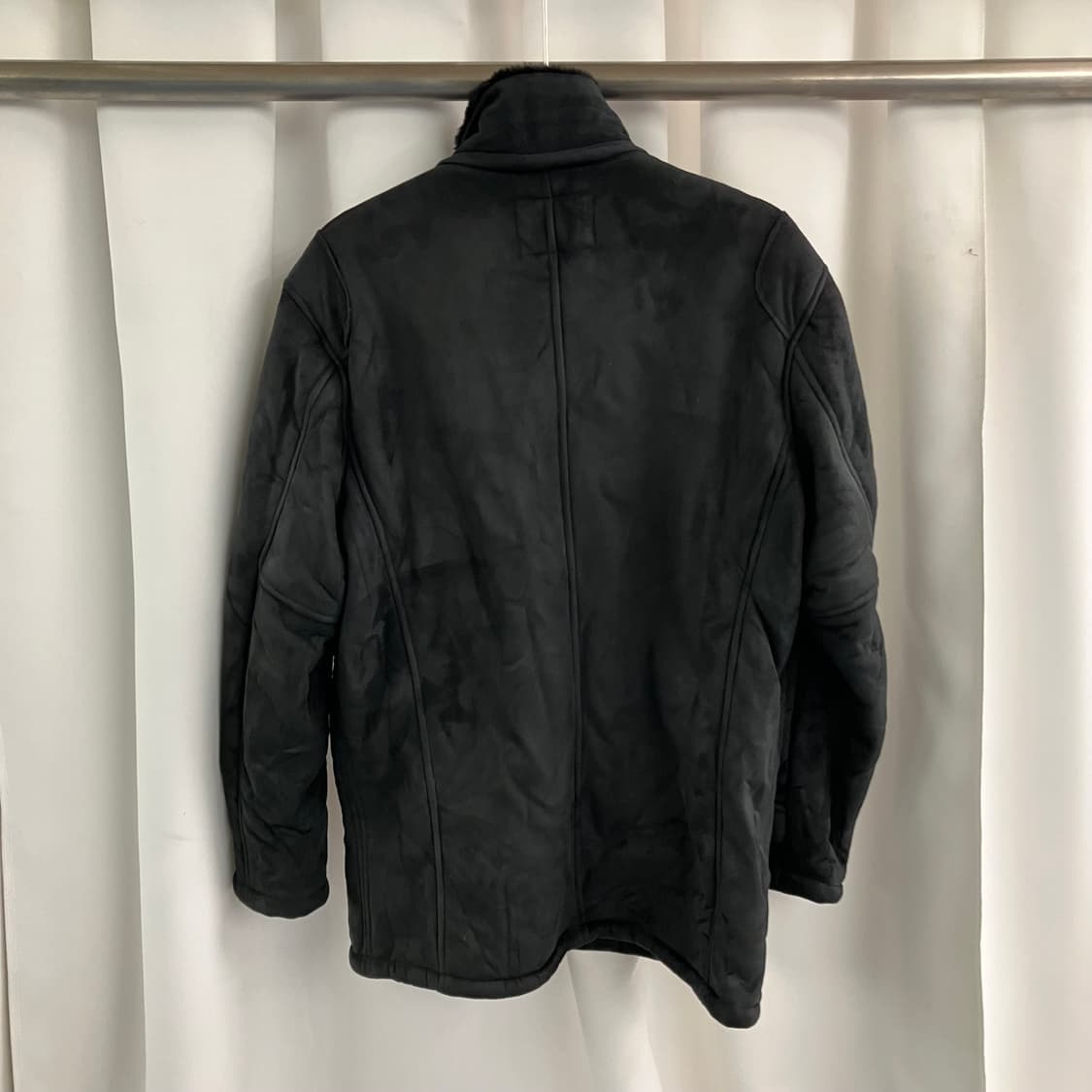 BAFFY 블랙 스웨이드 무스탕 자켓 L 상품이미지2