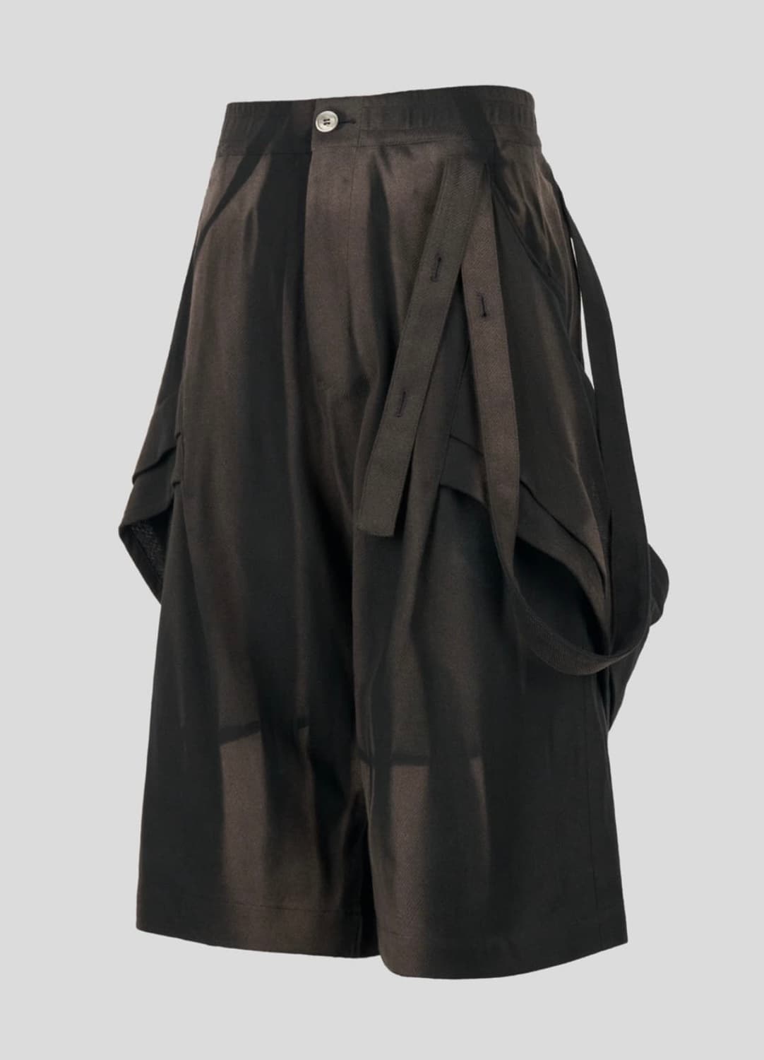 지용킴 sun bleached half trouser 레이어드 L사이즈 상품이미지1