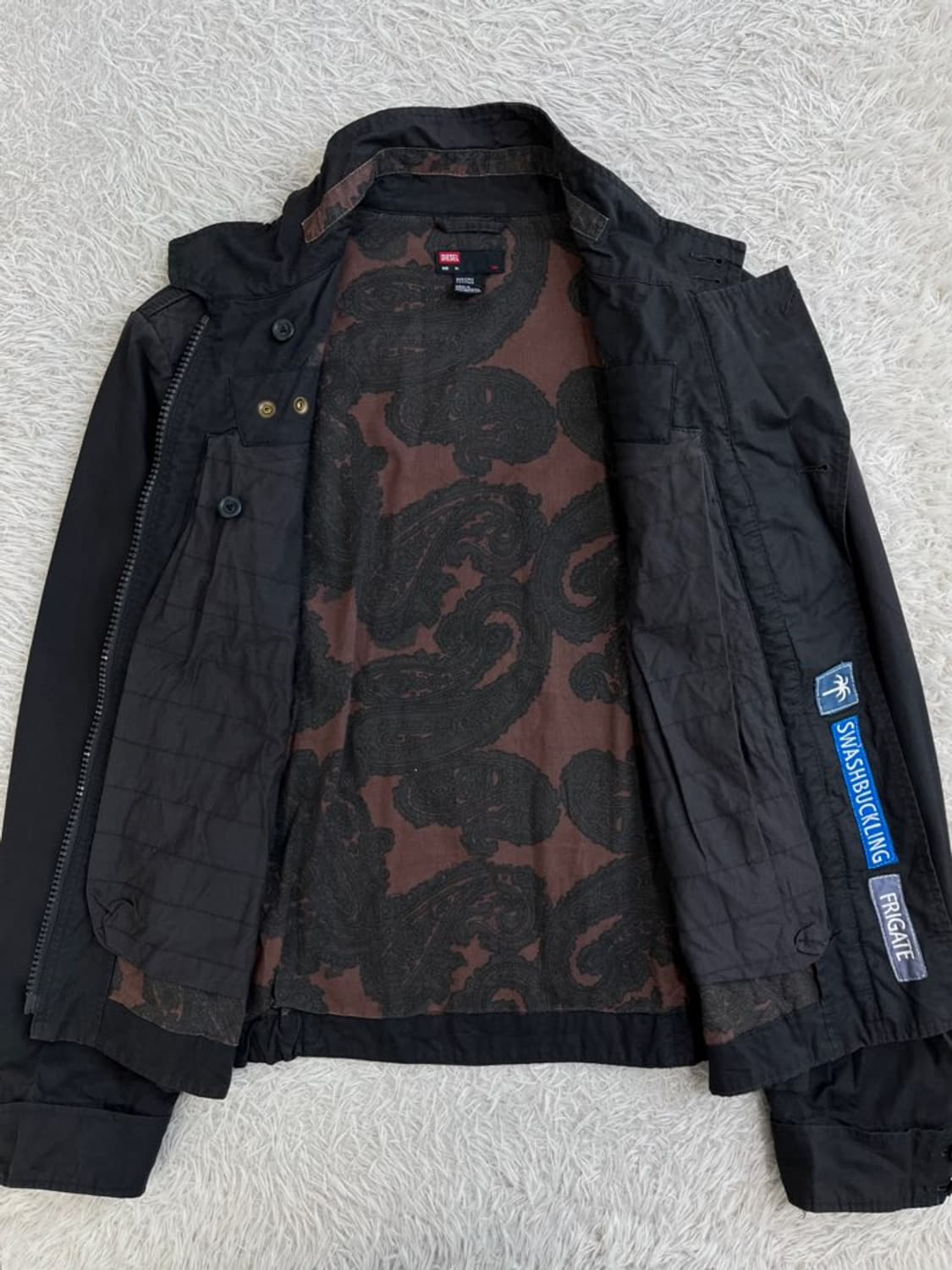 디젤 빈티지 워시드 라이더 자켓/#3370 상품이미지4