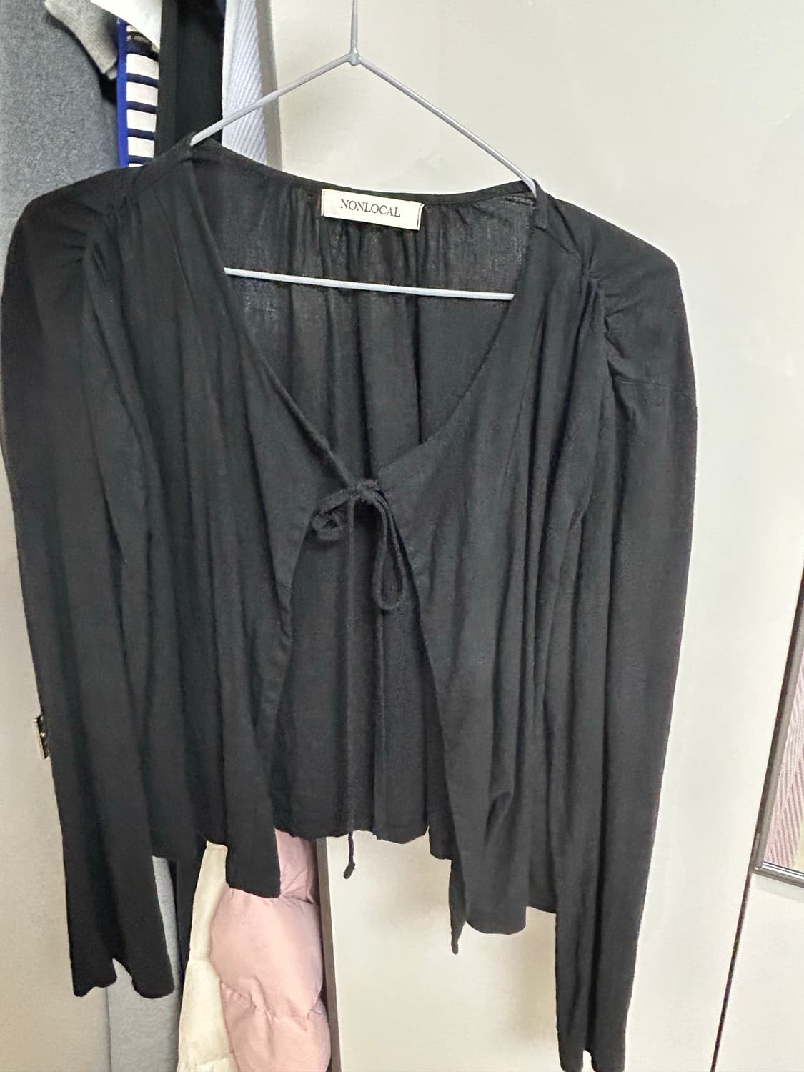 논로컬 린넨 가디건 상품이미지1