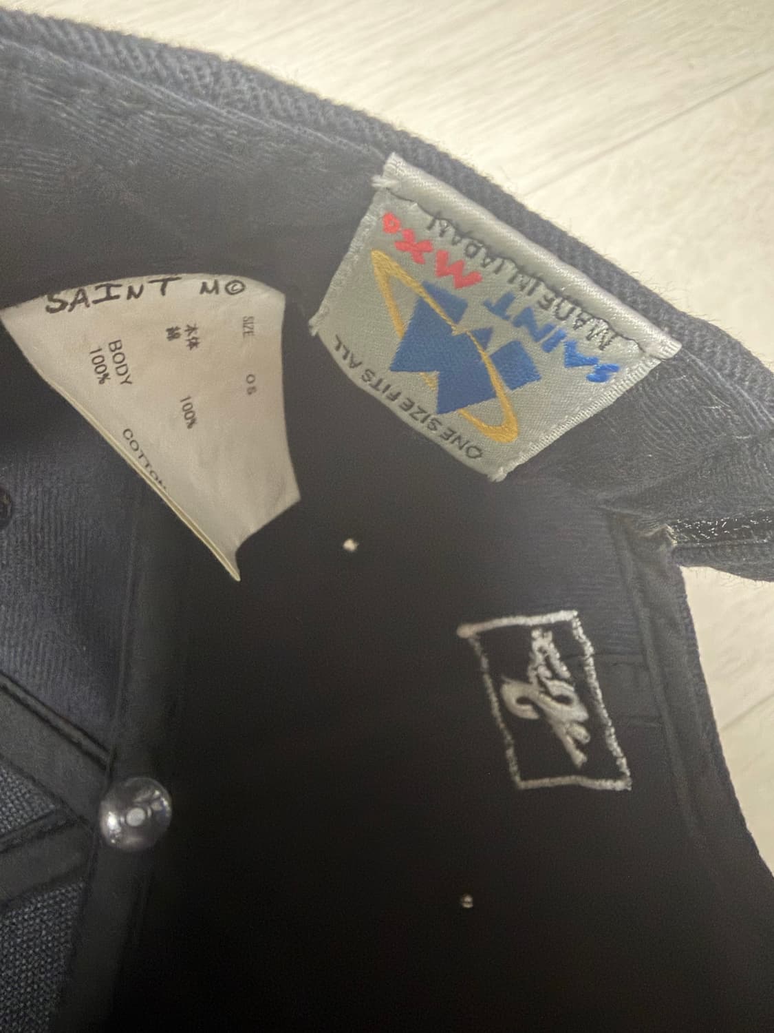 세인트미카엘 플레이스테이션 볼캡 블랙 상품이미지3