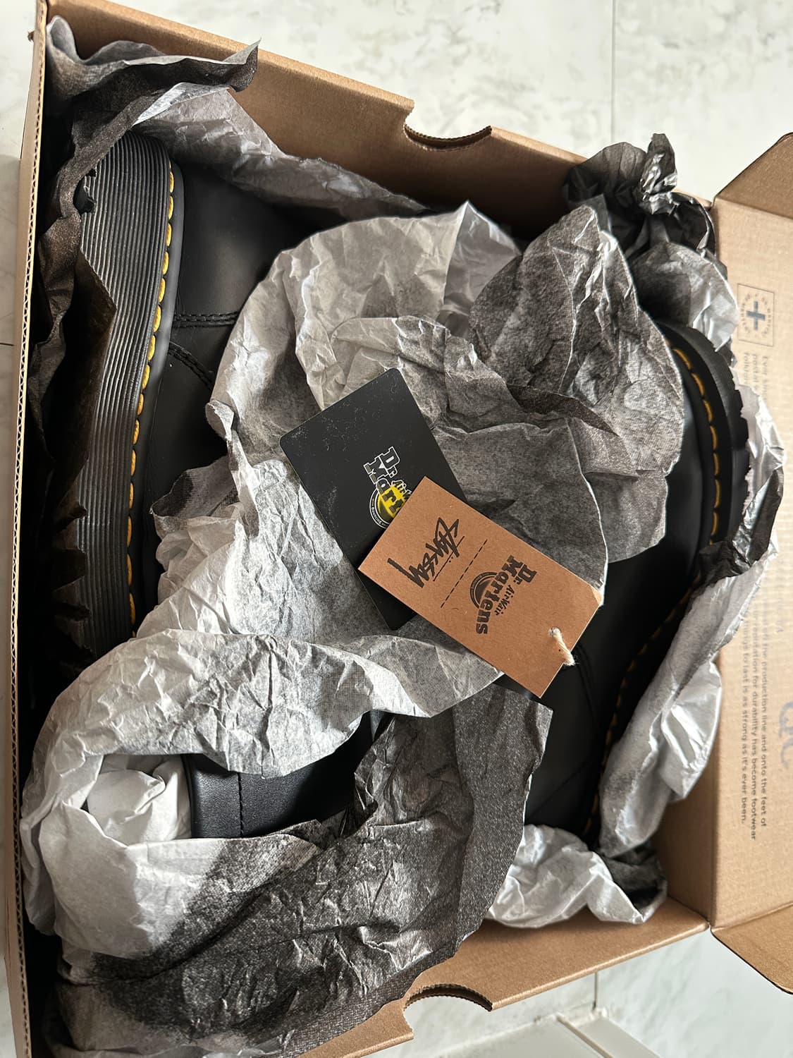 닥터마틴 스투시 2295 데콘 블랙 와나마 레더 부츠 블랙 260 상품이미지7