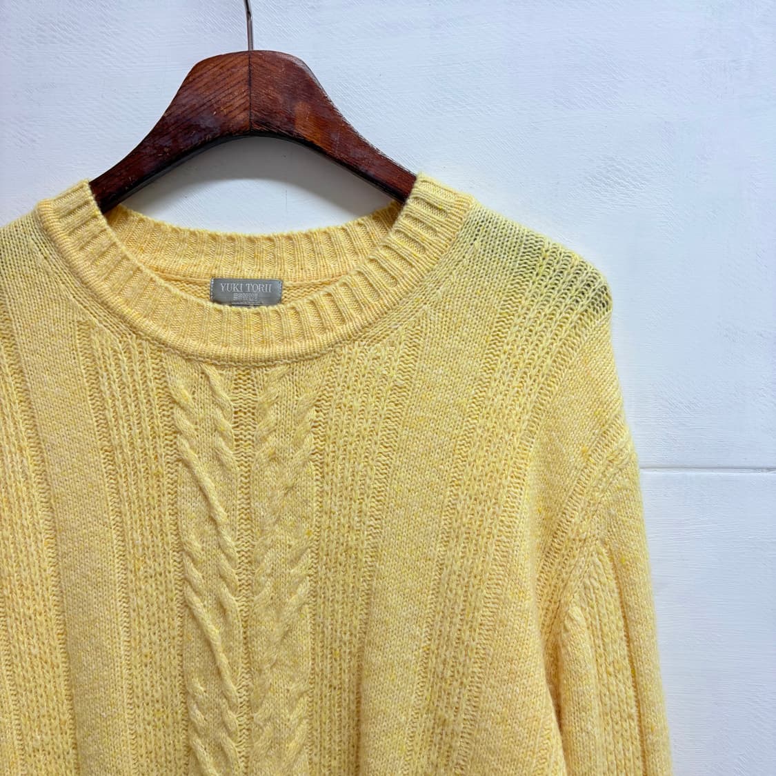 YUKI TORII HOMME 꽈배기 울 니트 XL (JPN) 상품이미지2