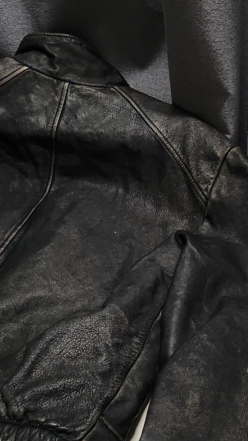 [2] 오토매틱 포 더 피플 파이핑 레더 자켓 mk2 25fw 상품이미지9