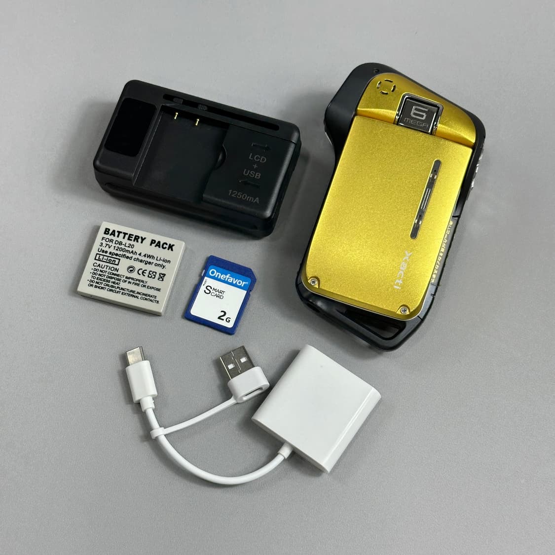 SANYO XACTI 산요작티 DMX‑CA65 옐로우 골드 상품이미지9